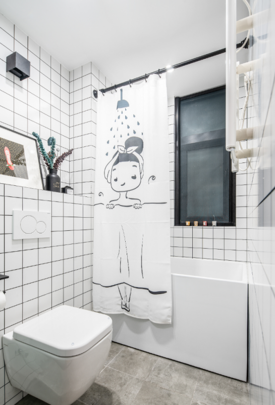 Уютные апартаменты в серо-розовой гамме