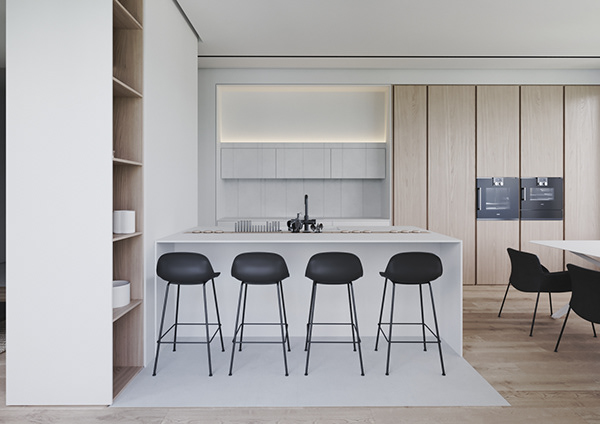 Апартаменты в стиле "минимализм"