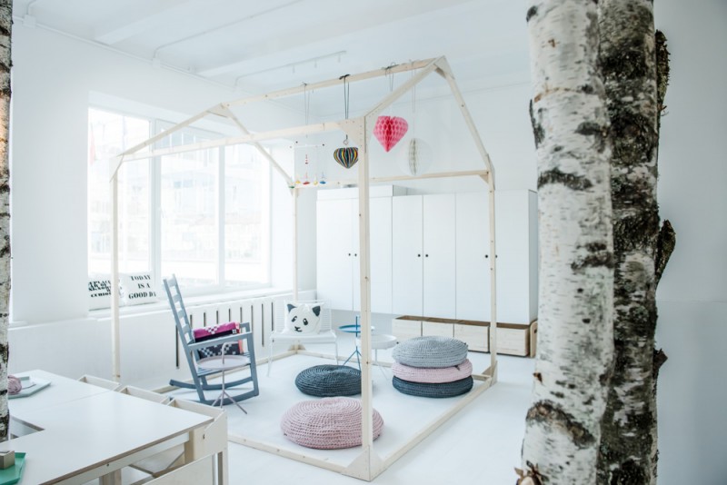 Игровая комната в частном детском саду в Вильнюсе