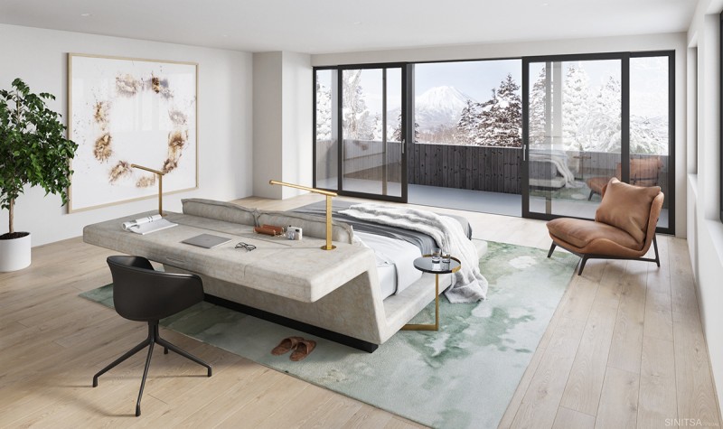 Интерьер апартаментов в Японии Интерьер апартаментов в Японии