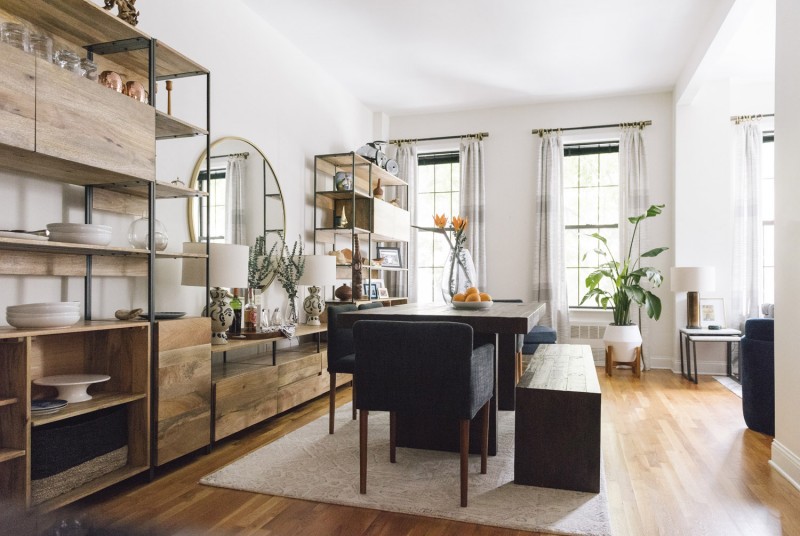 Интерьер квартиры в Верхнем Вестсайде, Нью-Йорк Интерьер квартиры в Верхнем Вестсайде, Нью-Йорк