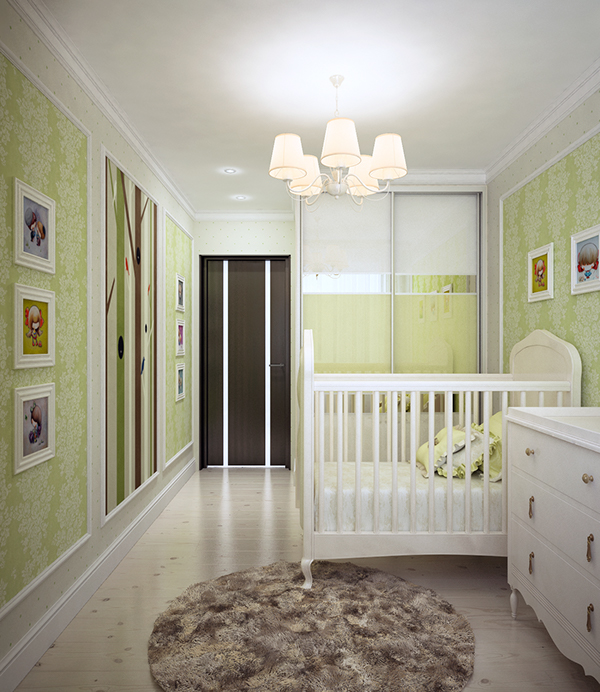 Квартира в бирюзовых тонах