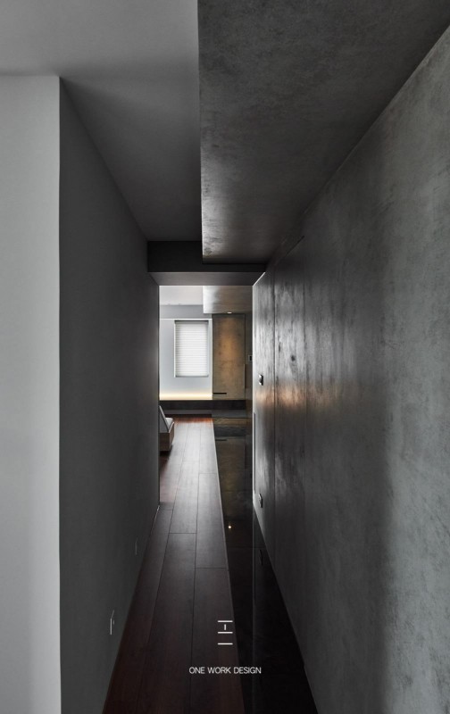 Минималистский интерьер в темных тонах в Тайбэе Минималистский интерьер в темных тонах в Тайбэе