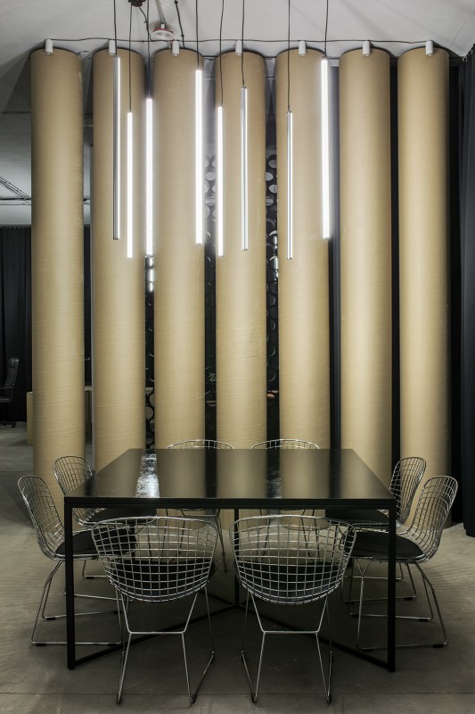 Офис в индустриальном стиле