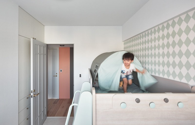 Оформление апартаментов в светлых тонах с добавлением пастельных оттенков