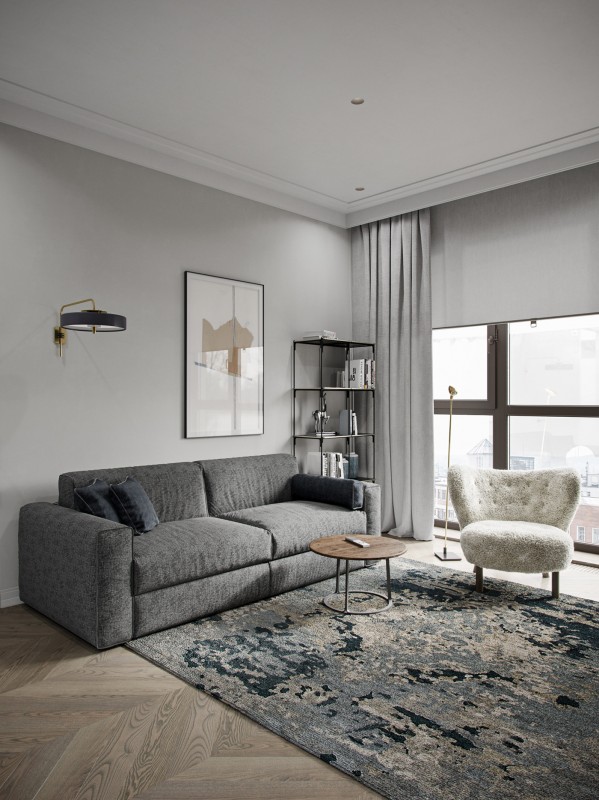 Дизайн-проект квартиры для семьи с ребенком