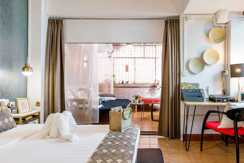 Экзотический интерьер апартаментов в Гуанчжоу