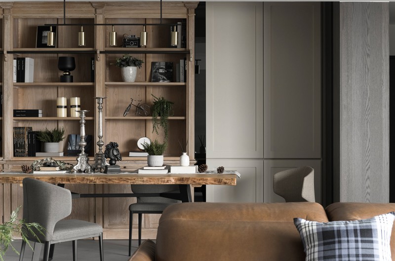 Гармоничный интерьер в тайваньской квартире