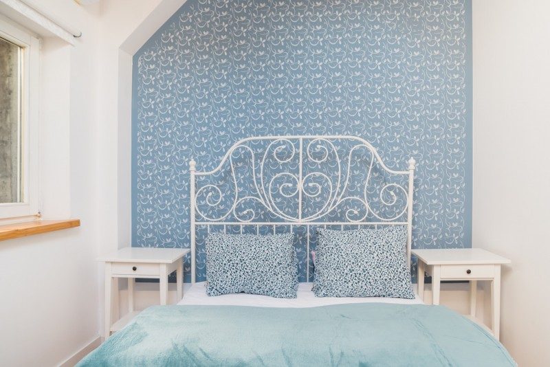 Интерьер мансардной квартиры в Кракове