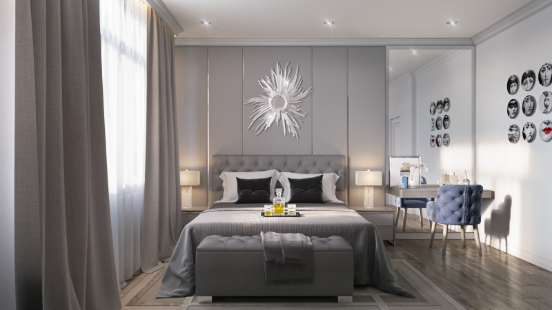 Интерьер спальни Интерьер спальни