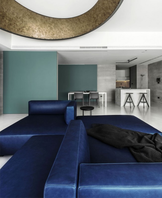 Многофункциональные подвижные конструкции в проекте современной квартиры