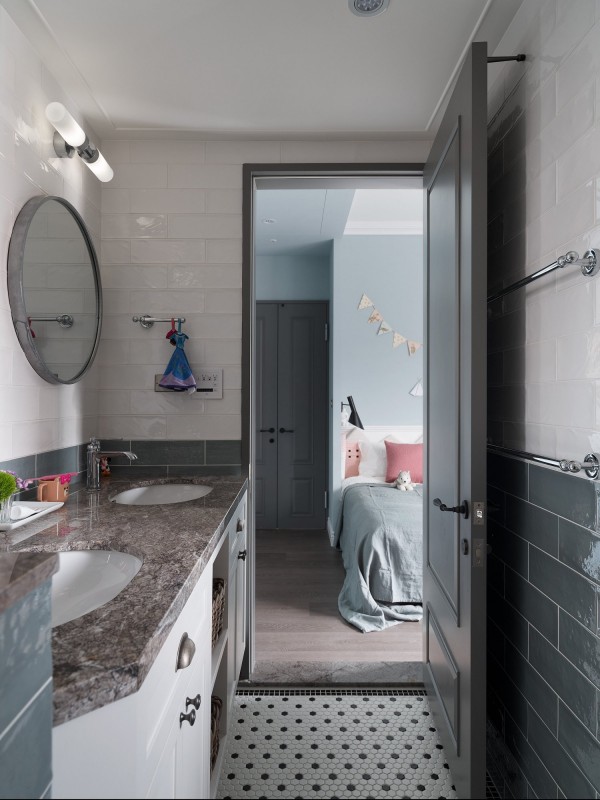 Приятные пастельные оттенки в интерьере квартиры в Тайбэе