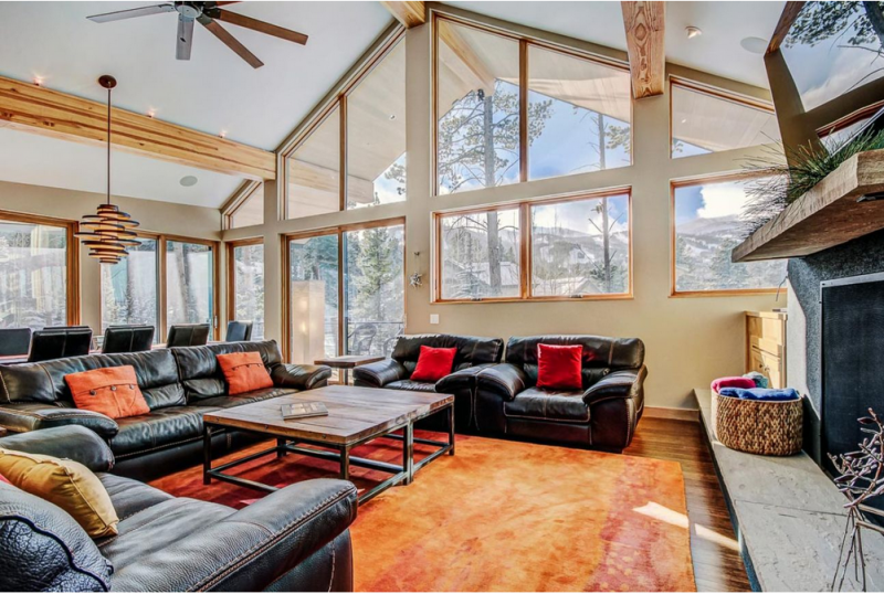 Роскошный дом в горах Колорадо