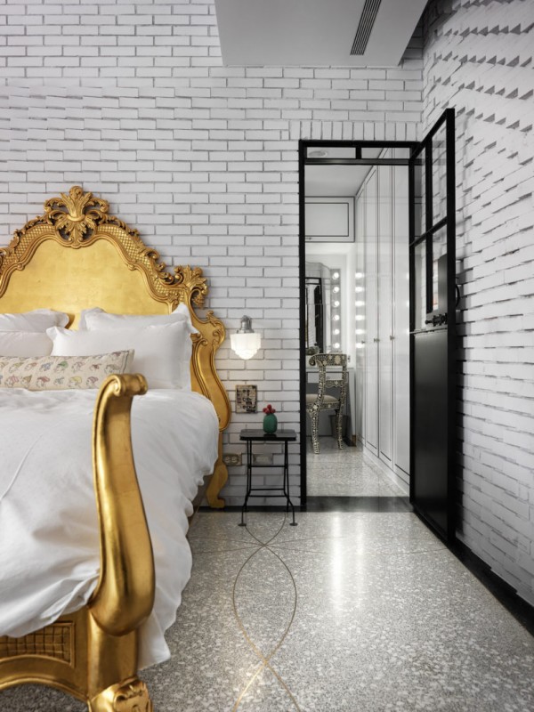 Современная квартира в Тайбэе площадью 132 м2