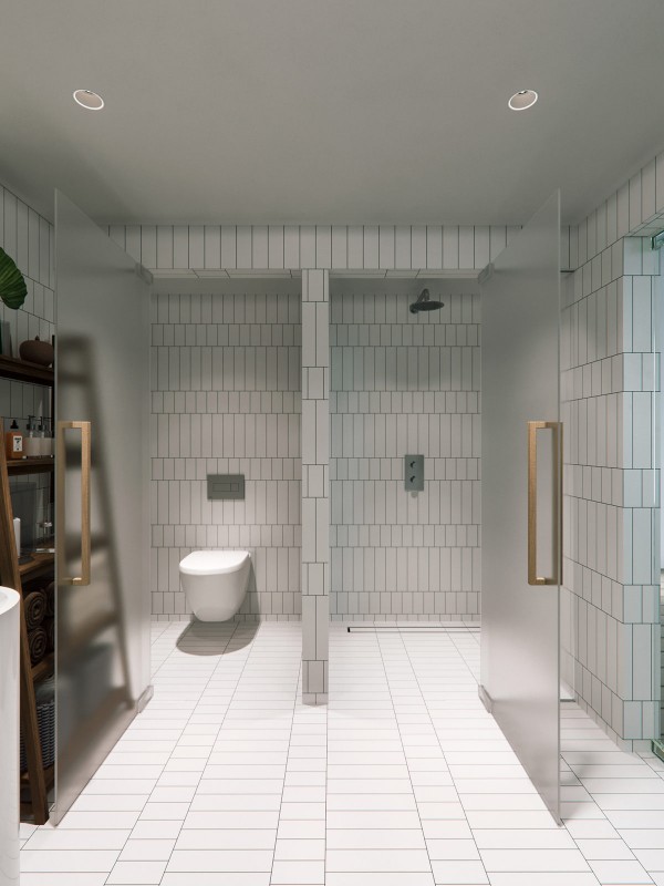 Современный загородный дом с бассейном и спа Современный загородный дом с бассейном и спа