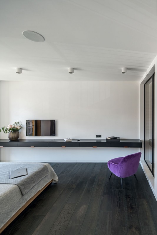 Стеклянные стены для зонирования киевской квартиры Стеклянные стены для зонирования киевской квартиры