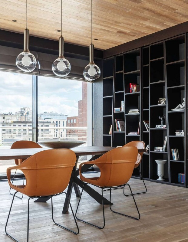 Вдохновляющая квартира-лофт с панорамными окнами Вдохновляющая квартира-лофт с панорамными окнами