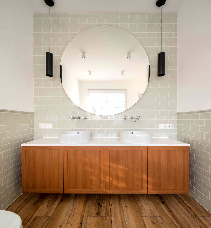 Вдохновляющие контрастные цветовые сочетания в декоре двухуровневой квартиры Вдохновляющие контрастные цветовые сочетания в декоре двухуровневой квартиры