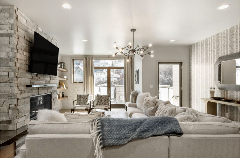 Интерьер апартаментов в Парк-Сити, Юта Интерьер апартаментов в Парк-Сити, Юта