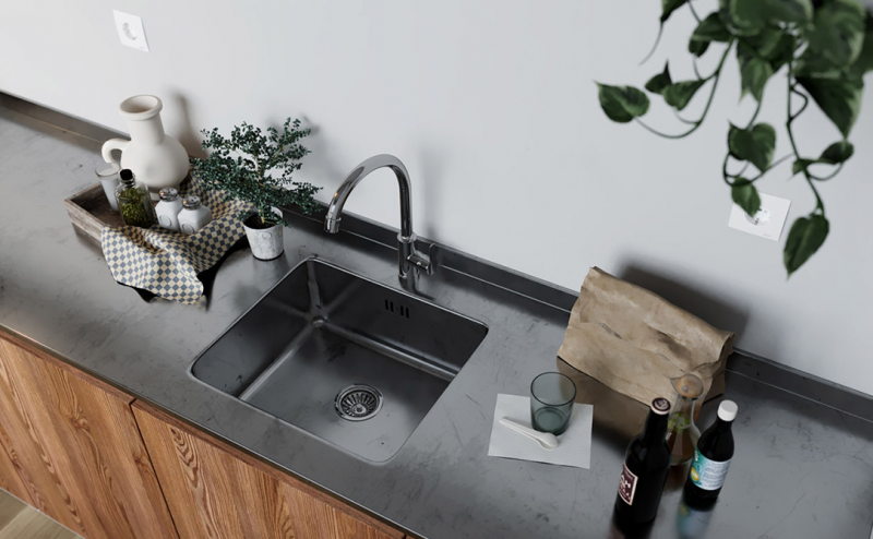 Контрастная, но гармоничная отделка квартиры