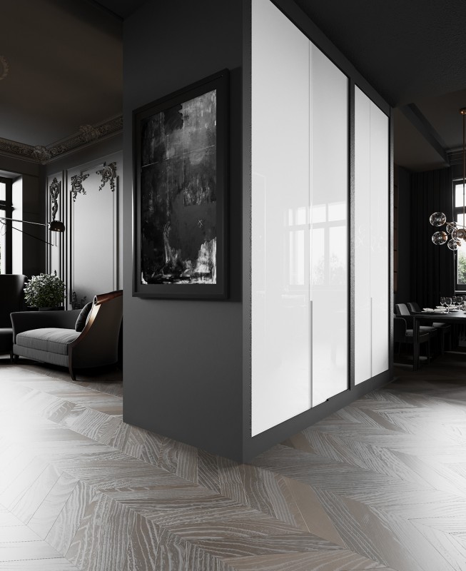 Оформление интерьера в черном цвете Оформление интерьера в черном цвете