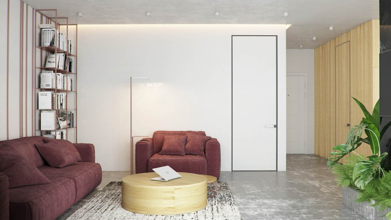 Простая, но элегантная атмосфера с элементами роскоши