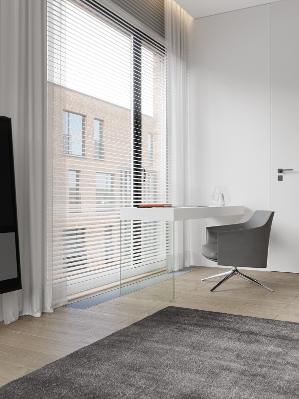 Просторная квартира в стиле "минимализм"