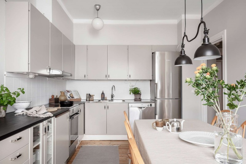 Со вкусом обустроенная квартира в Гётеборге, Швеция