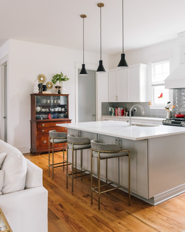 Сочетание винтажа и модерна в интерьере дома в Нашвилле, Теннесси