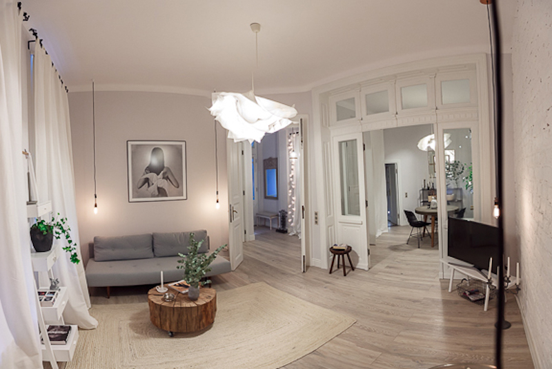 Дизайн интерьера апартаментов в Бухаресте, Румыния