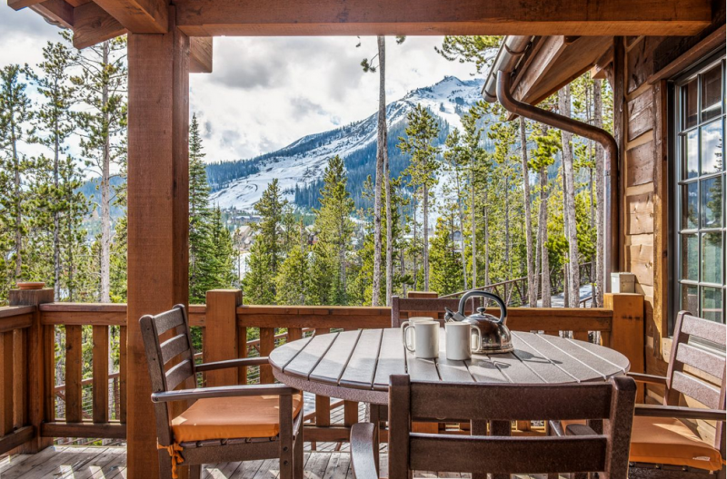 Интерьер шале в Монтане