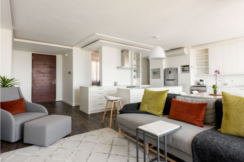 Интерьер уютных апартаментов в Кейптауне Интерьер уютных апартаментов в Кейптауне