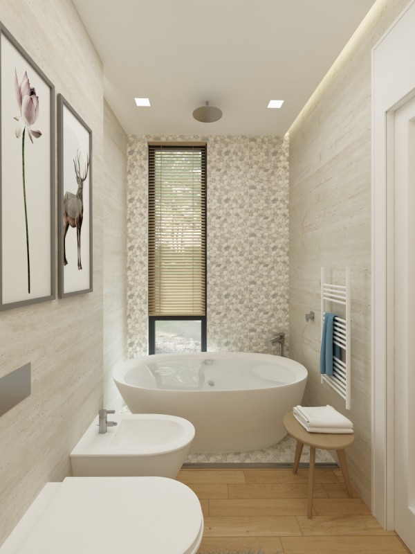 Проект квартиры в светлых тонах