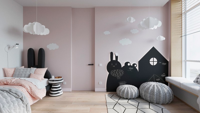 Просторная квартира с панорамными окнами