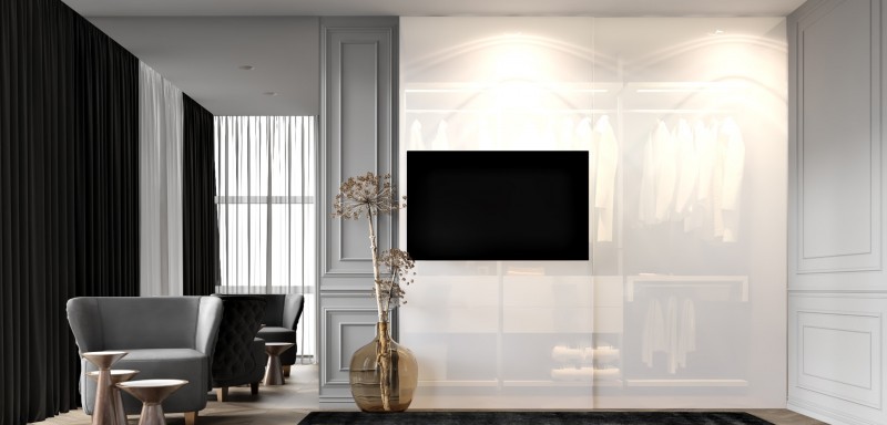 Дизайн-проект квартиры в неоклассическом стиле