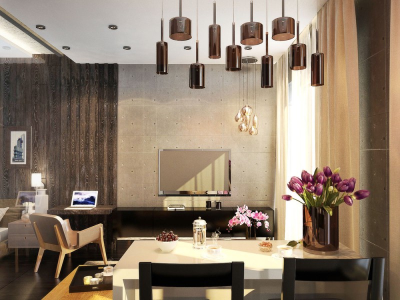 Дизайн-проект небольшой квартиры-лофт Дизайн-проект небольшой квартиры-лофт