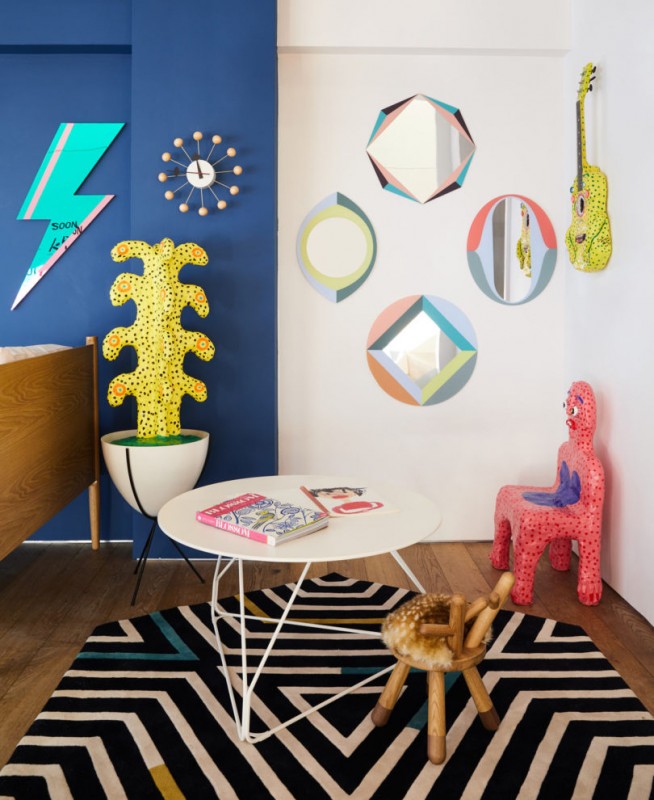 Инсталляция, разработанная в рамках Reach and kinder MODERN в Нью-Йорке под названием «Игривый дом»