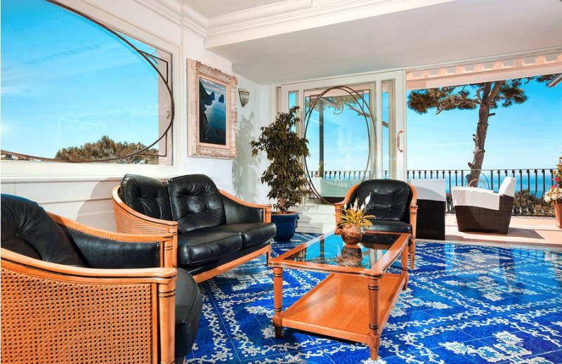 Интерьер отеля Casa Morgano на Капри