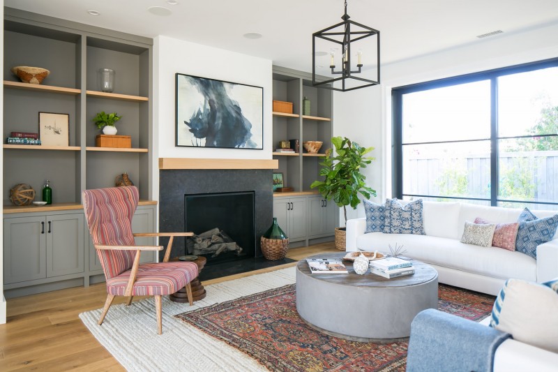 Интерьер резиденции в Калифорнии