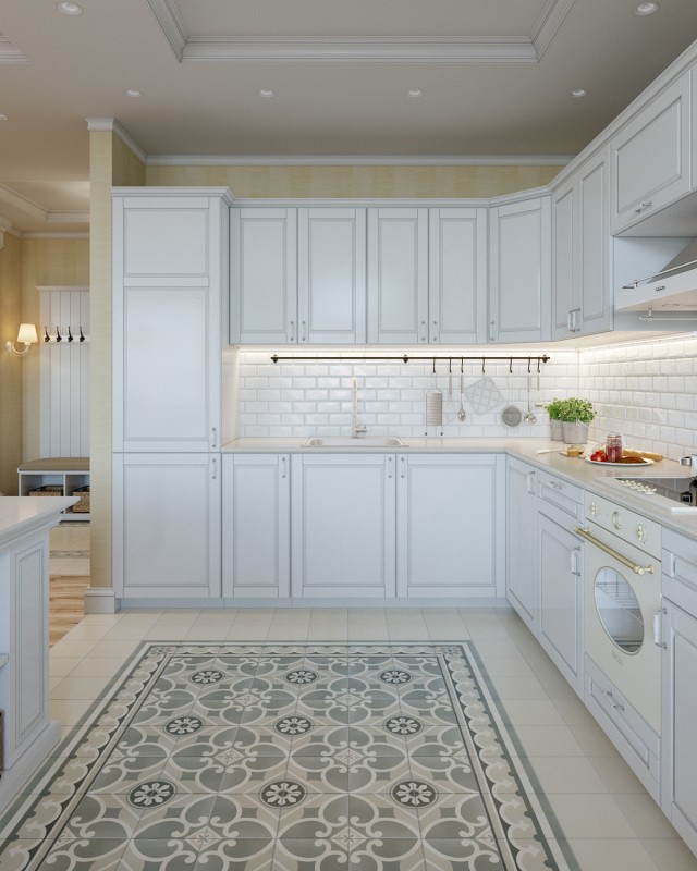 Интерьер светлой просторной квартиры