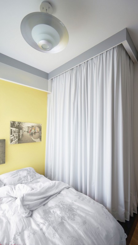 Небольшпя квартира, оформленная в нежных тонах, в Сингапуре Небольшпя квартира, оформленная в нежных тонах, в Сингапуре