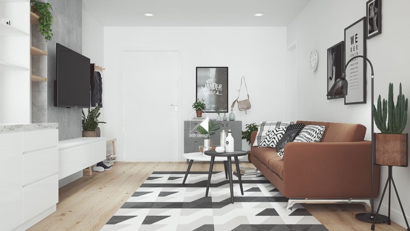 Проект уютной квартиры в Ханое, Вьетнам