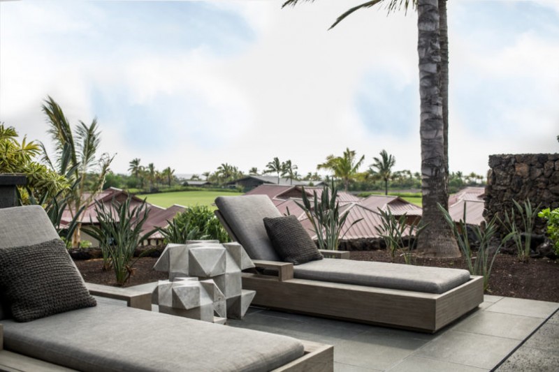 Теплая, уютная атмосфера в резиденции на Гавайях