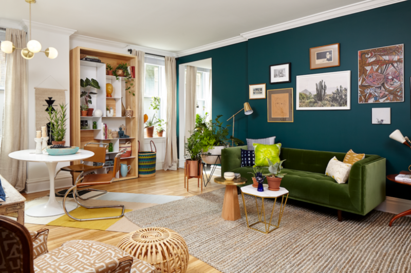 Богемная атмосфера апартаментов в Филадельфии Богемная атмосфера апартаментов в Филадельфии