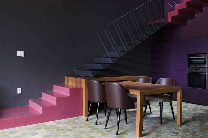 Интерьер дома в городе Хошимин, Вьетнам