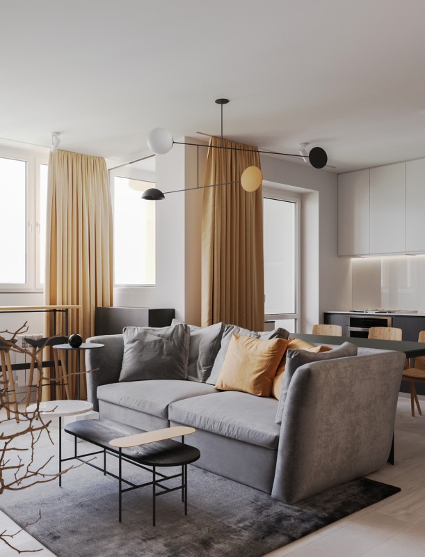 Интерьер квартиры-студии