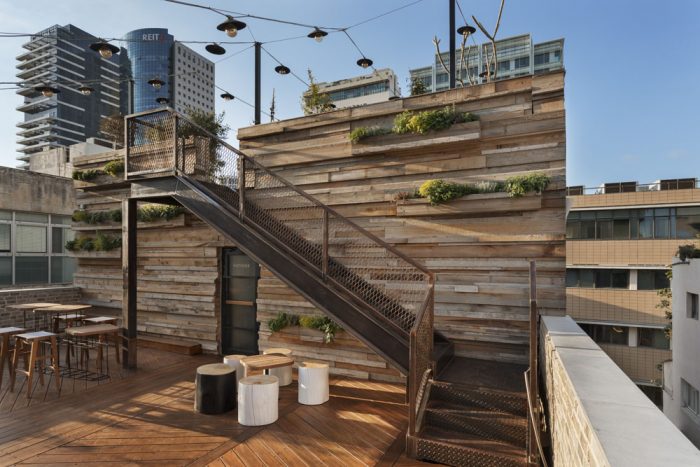 Интерьер отеля Vera в Тель-Авиве