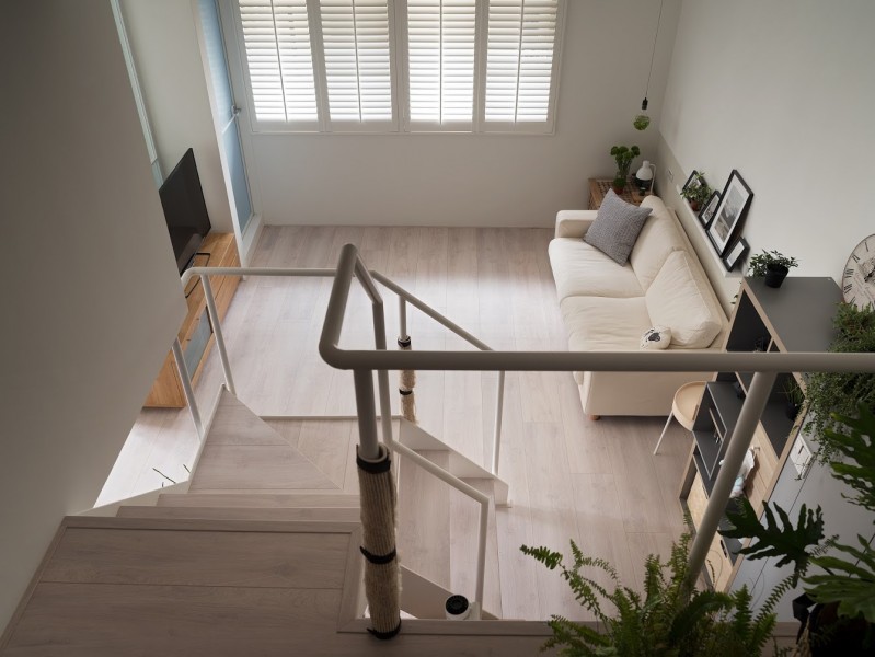 Многоуровневый лофт в Тайбэе