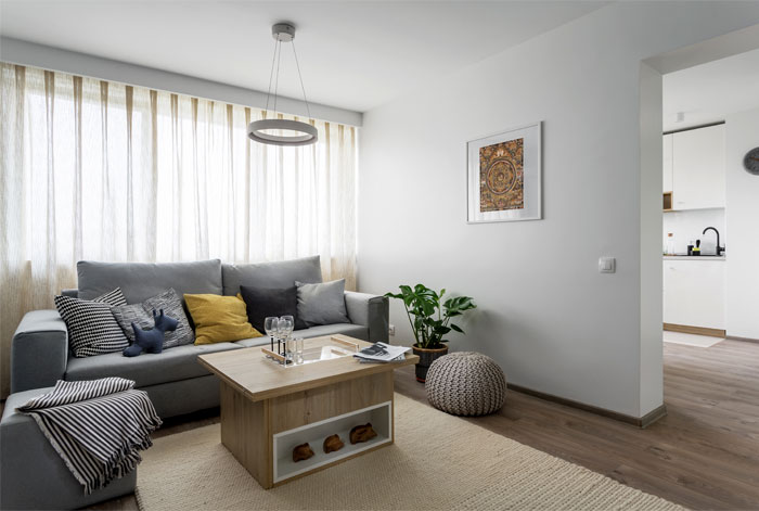 Недавно отремонтированная квартира в Бухаресте