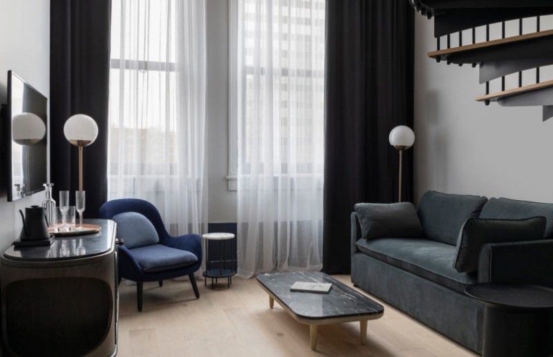 Отель The Woodlark, расположенный в центре города Портленд, штат Орегон Отель The Woodlark, расположенный в центре города Портленд, штат Орегон